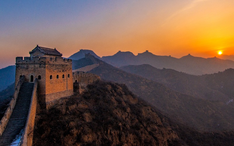 Beijing - Badaling (Great Wall) High-Speed Train 