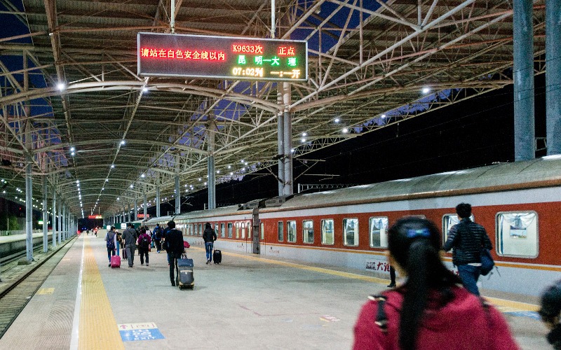 Dali Railway Station - Map, Lines and Transportation 