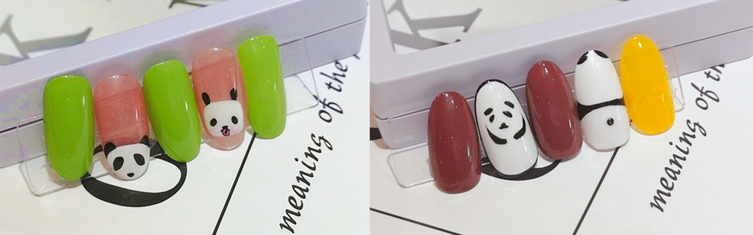 1.5-Hour Panda Style Manicure Experience in Chengdu